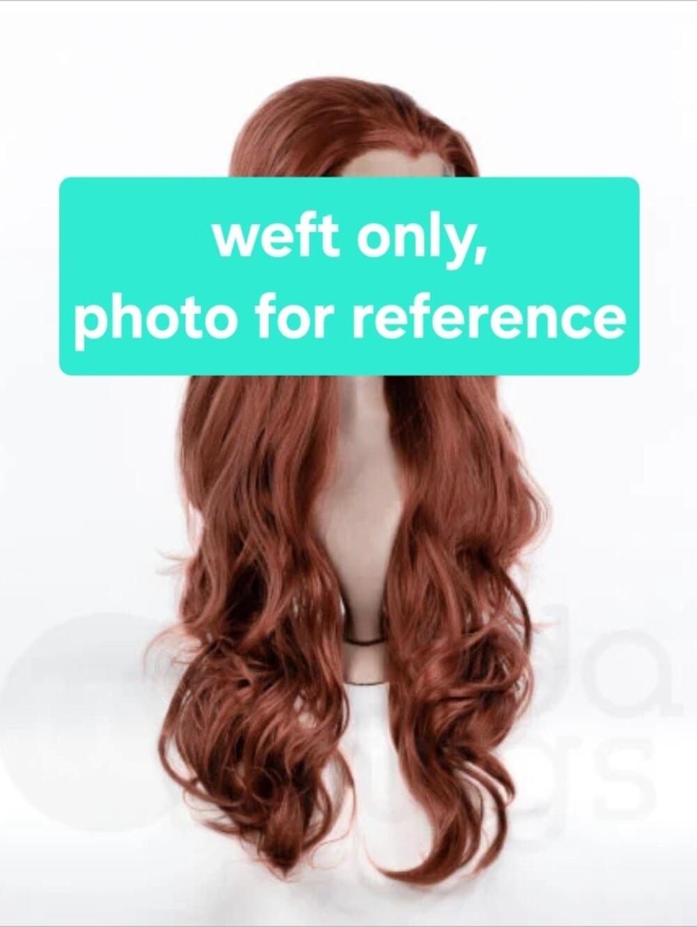 Arda Wigs - Short Weft in Dark Copper Red (SWE-CL068)
